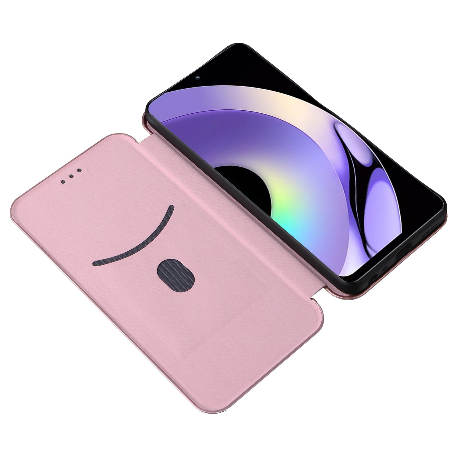 For Realme 10 Pro 5G Card Slot Phone Case Magnetic Auto-absorbed Carbon Fiber Texture PU Leather Stand Flip Cover For Realme 10 Pro 5G Card Slot Phone Case Magnetic Auto-absorbed Carbon Fiber Texture PU Leather Stand Flip Cover